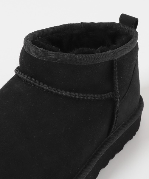UGG(アグ)の「『WEB限定』UGG CLASSIC ULTRA MINI(ブーツ・レディース・キャメル/ブラック・6/7/8)」の9枚目の写真