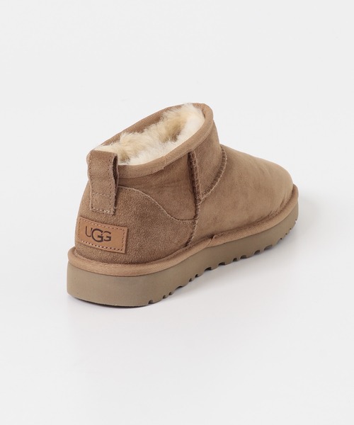 UGG(アグ)の「『WEB限定』UGG CLASSIC ULTRA MINI(ブーツ・レディース・キャメル/ブラック・6/7/8)」の11枚目の写真