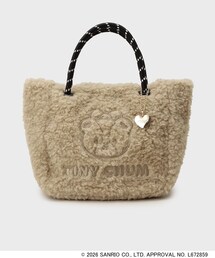 ハローキティコラボ（ハローキティコラボ）の「◆【HELLO KITTY＆TINY CHUM】ロープ調ハンドルボアミニトート（トートバッグ）」