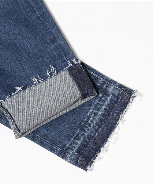 archives（アルシーヴ）の「裾ほどきデニムパンツ（デニムパンツ・レディース・ロイヤルブルー/ブルー・SMALL/MEDIUM）」の4枚目の写真