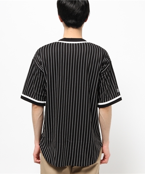 WEGO(ウィゴー)の「WEGO/カットベースボールシャツ(シャツ/ブラウス・メンズ・ホワイト系その他/レッド/ブラック/ブラック系その他/その他1/ネイビー/ホワイト/グリーン・LARGE/MEDIUM)」の10枚目の写真