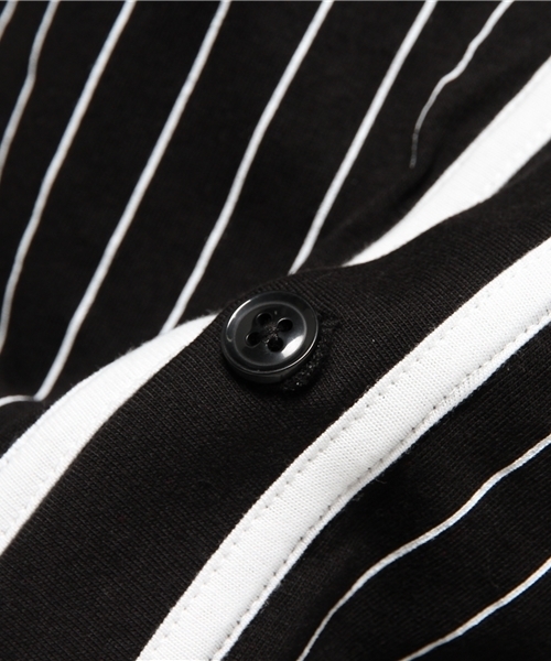 WEGO(ウィゴー)の「WEGO/カットベースボールシャツ(シャツ/ブラウス・メンズ・ホワイト系その他/レッド/ブラック/ブラック系その他/その他1/ネイビー/ホワイト/グリーン・LARGE/MEDIUM)」の14枚目の写真