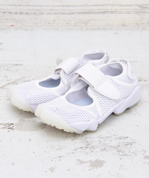 NIKE(ナイキ)の「<NIKE(ナイキ)>∵WOMENS RIFT BREEZE スニーカー◆(スニーカー・レディース・ホワイト・24cm/26cm/23cm/25cm)」の3枚目の写真