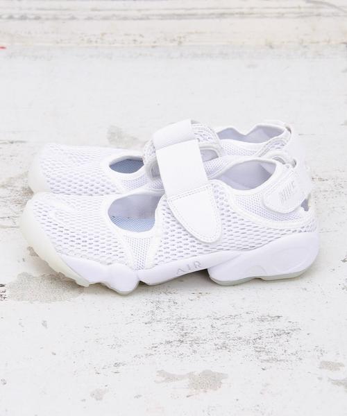 NIKE(ナイキ)の「<NIKE(ナイキ)>∵WOMENS RIFT BREEZE スニーカー◆(スニーカー・レディース・ホワイト・24cm/26cm/23cm/25cm)」の4枚目の写真