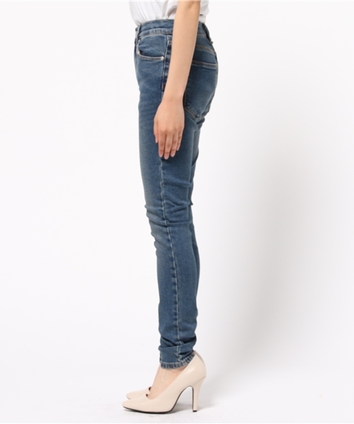 ROOPTOKYO(ループトウキョウ)の「RES DENIM/レスデニム KITTY SKINNY スキニーパンツ インディゴブルー ストレッチ(デニムパンツ・レディース・インディゴブルー・25inch/26inch)」の3枚目の写真
