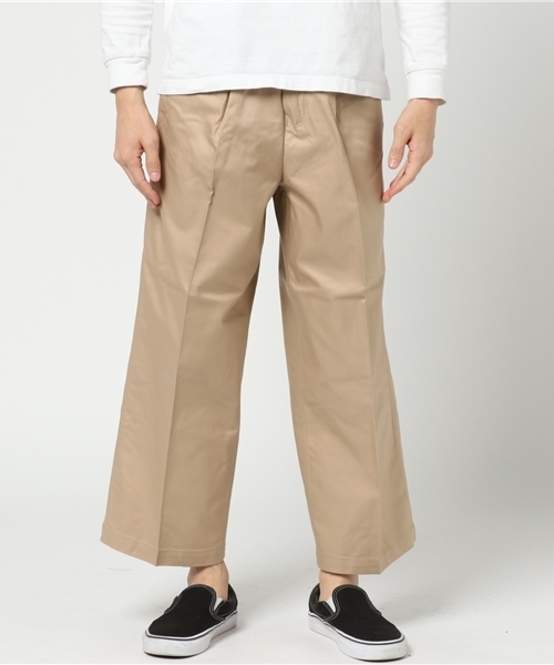 BEN DAVIS MARKET STREET（ベンデイビスマーケットストリート）の「BEN DAVIS MARKET STREET WAIST TACK PANTS 別注モデル -made in japan-（チノパンツ・メンズ・ネイビー/ブラック/カーキ/ベージュ・34inch/30inch/32inch）」の3枚目の写真