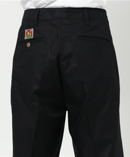 BEN DAVIS MARKET STREET（ベンデイビスマーケットストリート）の「BEN DAVIS MARKET STREET WAIST TACK PANTS 別注モデル -made in japan-（チノパンツ・メンズ・ネイビー/ブラック/カーキ/ベージュ・34inch/30inch/32inch）」の9枚目の写真