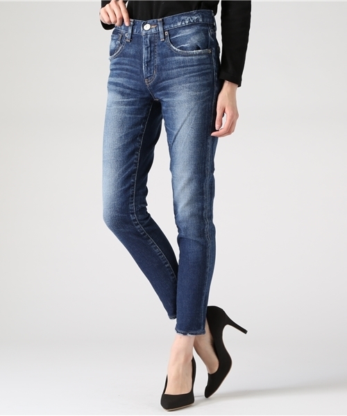 MOUSSY（マウジー）の「iSKO COMFORT Madeline SKINNY（デニムパンツ・レディース・ブルー・24inch/23inch/26inch/27inch/25inch）」の12枚目の写真