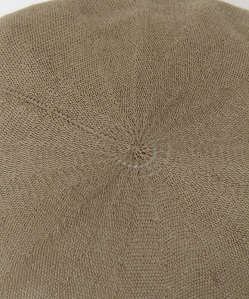URBAN RESEARCH(アーバンリサーチ)の「 UR ハードニットベレー(ハンチング/ベレー帽・レディース・ブラック/モカ/ナチュラル・FREE)」の4枚目の写真