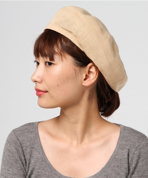 URBAN RESEARCH(アーバンリサーチ)の「 UR ハードニットベレー(ハンチング/ベレー帽・レディース・ブラック/モカ/ナチュラル・FREE)」の8枚目の写真