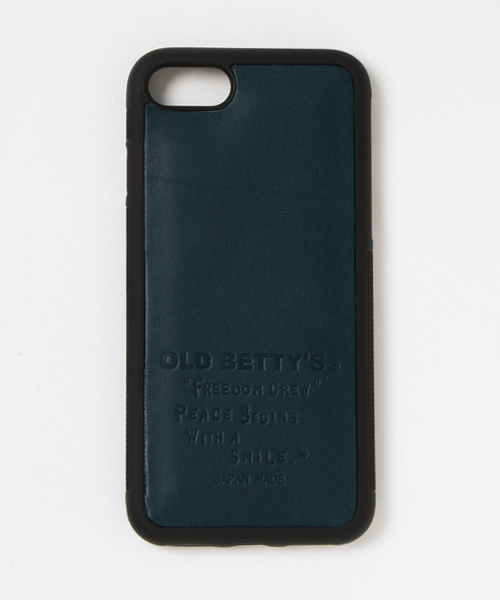 OLD BETTY'S（オールドベティーズ）の「OLD BETTY'S Leather iphone Cover/オールドベティーズレザーアイフォンカバー（スマホケース/カバー・メンズ・ブラウン/イエロー/ブルー/ピンク/ターコイズブルー/キャメル・FREE）」の11枚目の写真