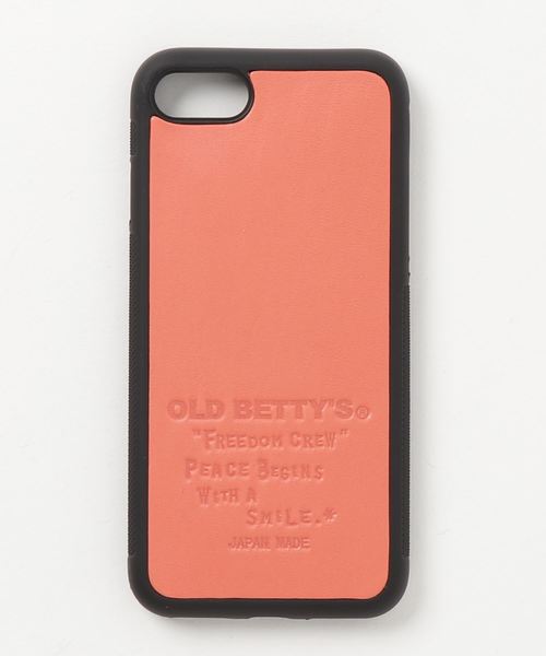 OLD BETTY'S（オールドベティーズ）の「OLD BETTY'S Leather iphone Cover/オールドベティーズレザーアイフォンカバー（スマホケース/カバー・メンズ・ブラウン/イエロー/ブルー/ピンク/ターコイズブルー/キャメル・FREE）」の16枚目の写真