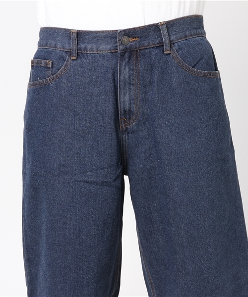 WEGO（ウィゴー）の「WEGO/デニムバギーショーツ（デニムパンツ・メンズ・ライトインディゴブルー/インディゴブルー・LARGE/MEDIUM）」の6枚目の写真