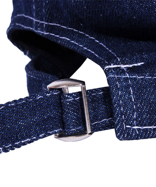 ８(eight)（エイト）の「デニム ワークキャップ 帽子 キャップ Round House（キャップ・メンズ・サックスブルー/ネイビー・FREE）」の11枚目の写真