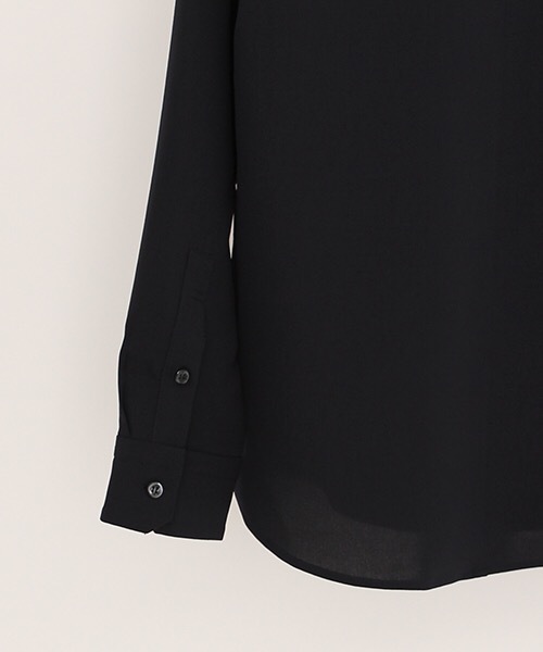 NUMBER (N)INE(ナンバーナイン)の「【NUMBER (N)INE】≪STUDIOUS限定≫別注ウールライクリラクションストレッチシャツ(シャツ/ブラウス・メンズ・ネイビー/ワインレッド/ダークオレンジ・1/2/3)」の11枚目の写真