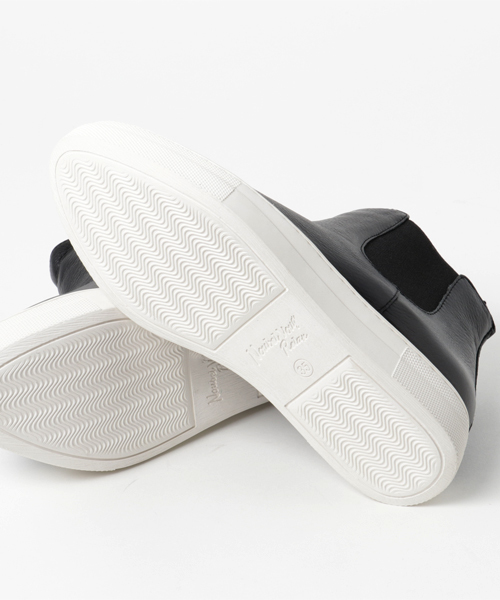 Noubel Voug Relax（ヌーベルヴォーグリラックス）の「本革サイドゴアショートブーツ（ブーツ・レディース・ベージュ/ブラック/キャメル/ダークグレー/アニマル・38inch/39inch/36inch/37inch/35inch）」の10枚目の写真