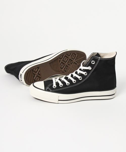 CONVERSE(コンバース)の「◇CONVERSE CANVAS ALL STAR J HI / コンバース オールスター ハイ(スニーカー・メンズ・ブラック・26.5cm/26cm/27.5cm/27cm/28cm)」の3枚目の写真