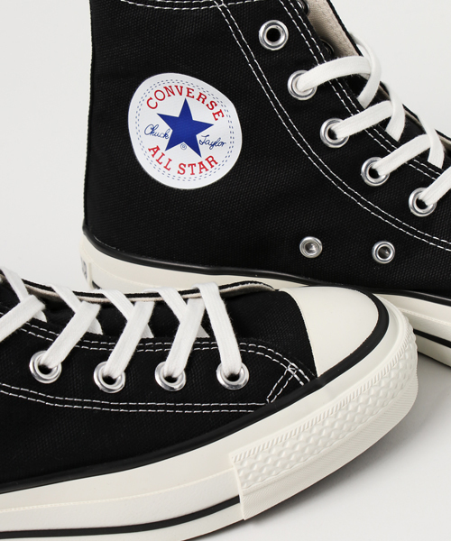 CONVERSE(コンバース)の「◇CONVERSE CANVAS ALL STAR J HI / コンバース オールスター ハイ(スニーカー・メンズ・ブラック・26.5cm/26cm/27.5cm/27cm/28cm)」の5枚目の写真