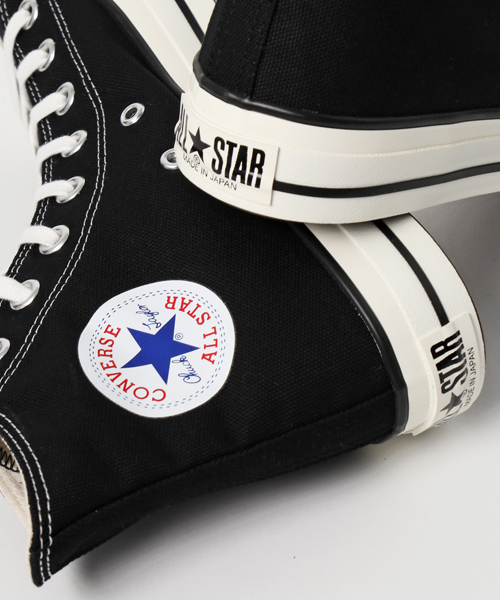 CONVERSE(コンバース)の「◇CONVERSE CANVAS ALL STAR J HI / コンバース オールスター ハイ(スニーカー・メンズ・ブラック・26.5cm/26cm/27.5cm/27cm/28cm)」の4枚目の写真