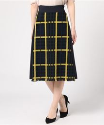 LOVELESS | 【LOVELESS】WOMENS フロントチェックミモレスカート(スカート)