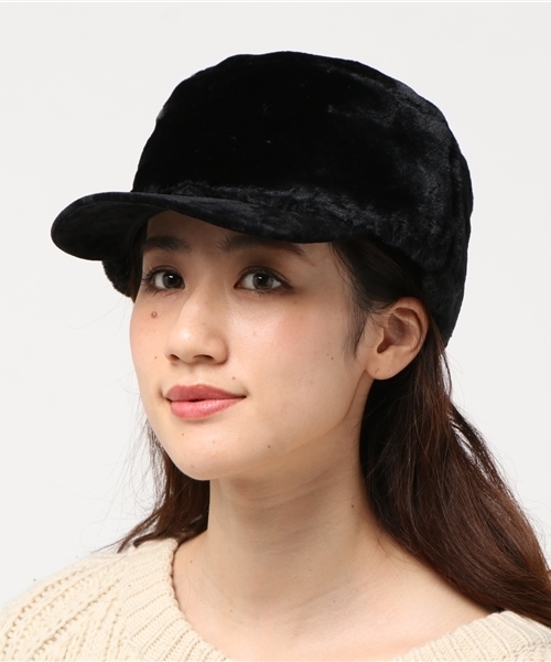brimp（ブリンプ）の「【brimp/ ブリンプ】ファーロシアンキャップ（キャップ・レディース・グレー/ブラウン/ブラック・FREE）」の8枚目の写真