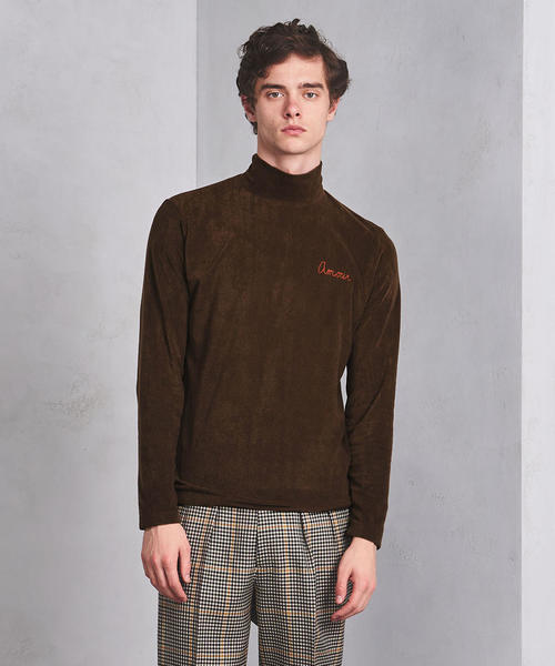 m's braque(エムズブラック)の「<m''s braque(エムズ ブラック)> TURTLE L/SL ◆(Tシャツ/カットソー・メンズ・ダークブラウン/オレンジ/ブラック・S-M/M-L)」の1枚目の写真