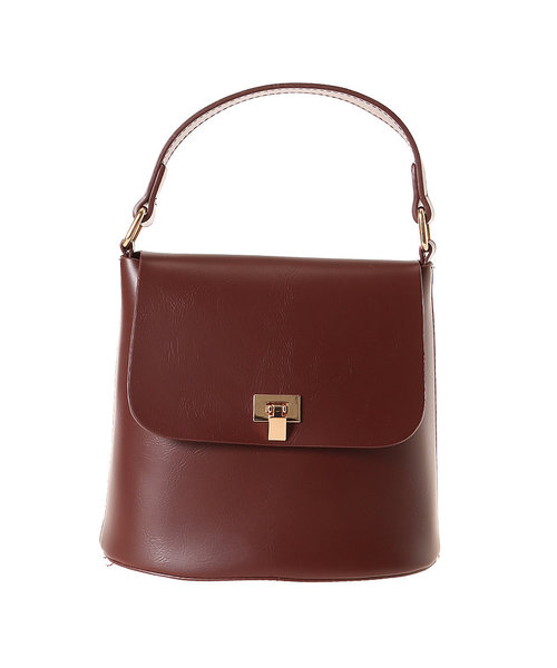 Edit Sheen（エディットシーン）の「ファーハンドルミニバッグ（ハンドバッグ・レディース・ボルドー/カーキ/ベージュ/キャメル/ブラック・FREE）」の11枚目の写真