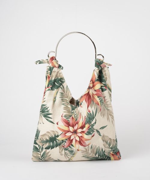 CONTROL FREAK / CTFK（コントロールフリーク）の「ボタニカルワンハンドルバッグ（ハンドバッグ・レディース・ブラック/ネイビー/アイボリー・FREE）」の9枚目の写真