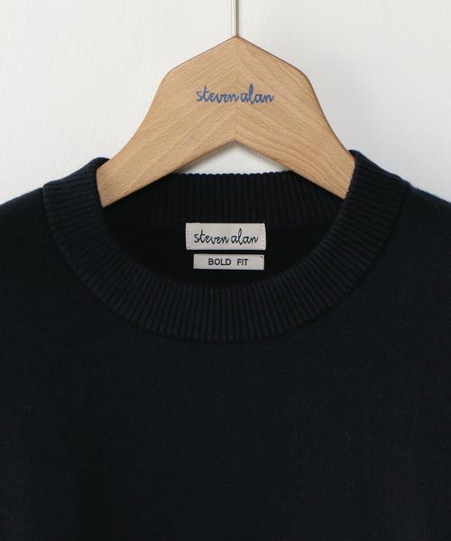 Steven Alan（スティーブンアラン）の「＜Steven Alan＞ SMOOTH CN LS-BOLD/ニット（ニット/セーター・メンズ・ネイビー/マスタード/ナチュラル・LARGE/MEDIUM/X-LARGE/SMALL）」の6枚目の写真