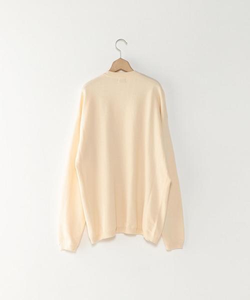 Steven Alan（スティーブンアラン）の「＜Steven Alan＞ SMOOTH CN LS-BOLD/ニット（ニット/セーター・メンズ・ネイビー/マスタード/ナチュラル・LARGE/MEDIUM/X-LARGE/SMALL）」の10枚目の写真