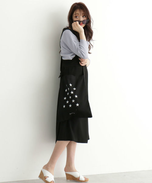 FREE'S MART（フリーズマート）の「総針裾ダーツコンパクトニット（ニット/セーター・レディース・ホワイト/ホワイト系その他/パープル/ブルー・FREE）」の18枚目の写真