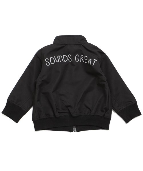 BREEZE（ブリーズ）の「バックプリントブルゾン（ブルゾン・キッズ・ライトグレー/ブラック/カーキ・90/80/100/110/120/130/140）」の17枚目の写真