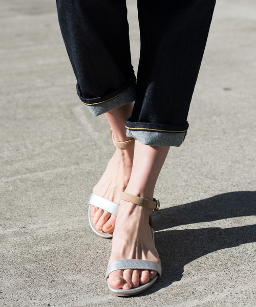 RIVE DROITE（リヴドロワ）の「アンクルストラップサンダル-（サンダル・レディース・ブルー/レッド/シルバー/その他・SMALL/MEDIUM/LARGE）」の10枚目の写真