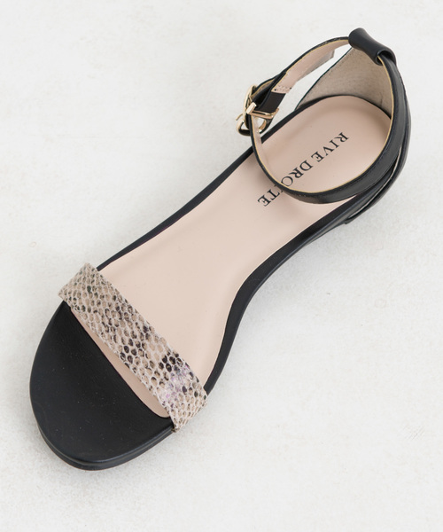 RIVE DROITE（リヴドロワ）の「アンクルストラップサンダル-（サンダル・レディース・ブルー/レッド/シルバー/その他・SMALL/MEDIUM/LARGE）」の6枚目の写真