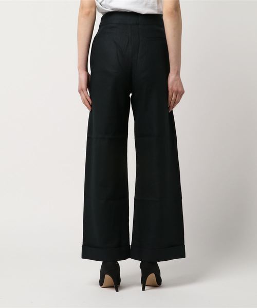 TODAYFUL（トゥデイフル）の「ベルトワイドパンツ（その他パンツ・レディース・カーキ/ネイビー・38inch/36inch）」の3枚目の写真