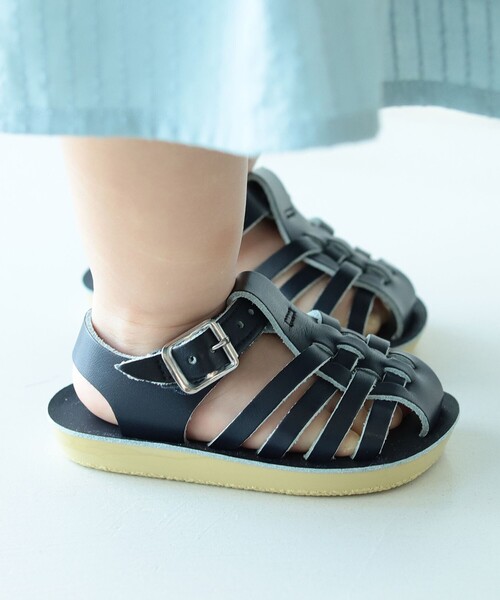 こども ビームス(コドモビームス)の「SALT WATER SANDALS / SAILOR ウォッシャブル レザー サンダル (約12~12.5cm)(サンダル・キッズ・ホワイト/ブラック/ネイビー/ブラウン系その他5・12.0cm/12.5cm)」の4枚目の写真