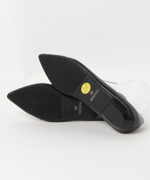 enchanted（エンチャンテッド）の「【enchanted】17205 本革Vカットフラットシューズ（その他シューズ・レディース・ブラウン/ブラック/グレー・2/3/4/1/0）」の4枚目の写真