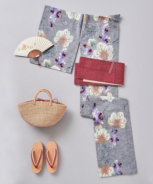 UNITED ARROWS（ユナイテッドアローズ）の「＜竺仙＞葡萄 紬浴衣（浴衣