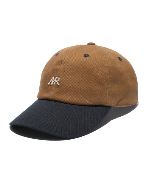 MR.OLIVE（ミスターオリーブ）の「RACAL×MR.OLIVE COLLABORATION /  MR LOGO COMBI COLOR  BASEBALL CAP（キャップ・メンズ・ブラウン/ネイビー・FREE）」の3枚目の写真