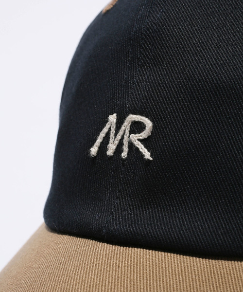 MR.OLIVE（ミスターオリーブ）の「RACAL×MR.OLIVE COLLABORATION /  MR LOGO COMBI COLOR  BASEBALL CAP（キャップ・メンズ・ブラウン/ネイビー・FREE）」の6枚目の写真