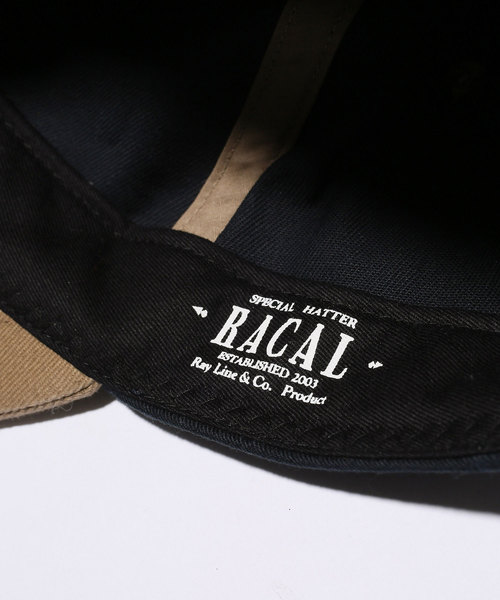 MR.OLIVE（ミスターオリーブ）の「RACAL×MR.OLIVE COLLABORATION /  MR LOGO COMBI COLOR  BASEBALL CAP（キャップ・メンズ・ブラウン/ネイビー・FREE）」の8枚目の写真