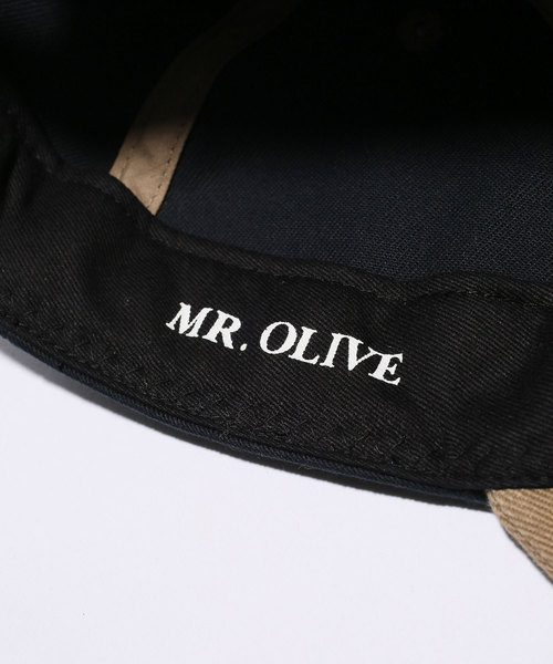 MR.OLIVE（ミスターオリーブ）の「RACAL×MR.OLIVE COLLABORATION /  MR LOGO COMBI COLOR  BASEBALL CAP（キャップ・メンズ・ブラウン/ネイビー・FREE）」の9枚目の写真