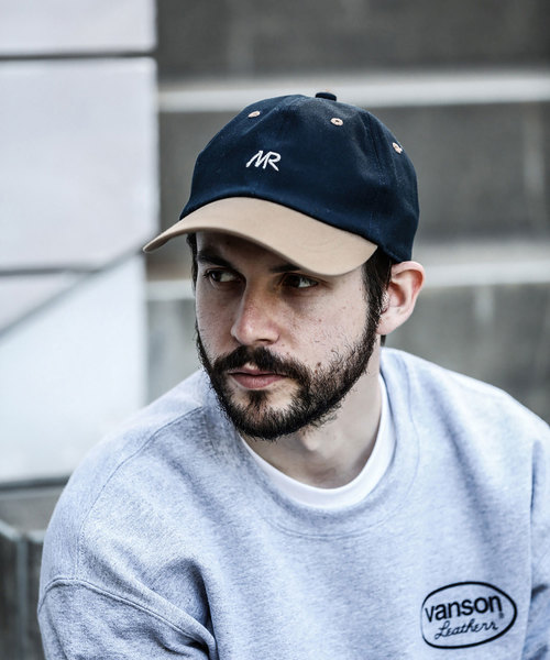 MR.OLIVE（ミスターオリーブ）の「RACAL×MR.OLIVE COLLABORATION /  MR LOGO COMBI COLOR  BASEBALL CAP（キャップ・メンズ・ブラウン/ネイビー・FREE）」の12枚目の写真