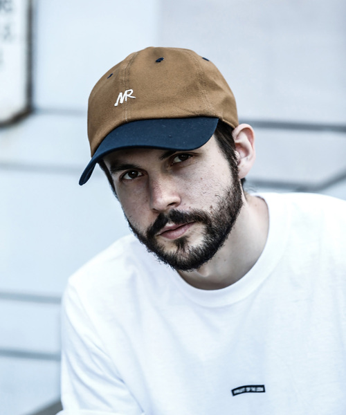MR.OLIVE（ミスターオリーブ）の「RACAL×MR.OLIVE COLLABORATION /  MR LOGO COMBI COLOR  BASEBALL CAP（キャップ・メンズ・ブラウン/ネイビー・FREE）」の14枚目の写真