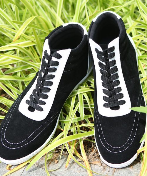 improves(インプローブス)の「バックラインハイカットスニーカー(スニーカー)」|ブラック