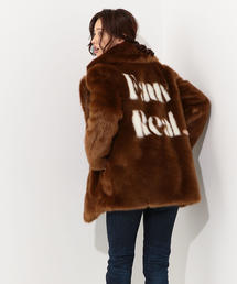 Jewel Changes | jakke フェイクファー ロゴ コート / ジャッキー(その他アウター)