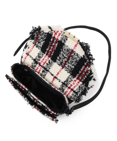 ツイードミニショルダーバッグ