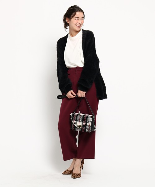 ツイードミニショルダーバッグ