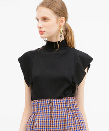 UNITED TOKYO | フレアスリーブボトルネックニット(ニット/セーター)