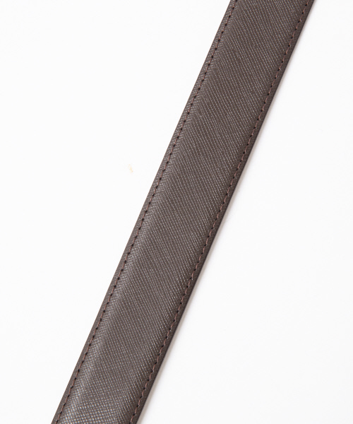 ABAHOUSE（アバハウス）の「【Recency of Mine】サフィアーノドレスベルト（ベルト・メンズ・ブラック/ブラウン・2/1）」の7枚目の写真